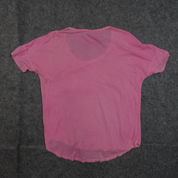 Velvet Graham Spencer Top Womens Small/Medium? Pink Tee T-Shirt Short Sleeve - Picture 5 of 9